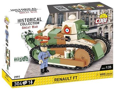 Cobi 2991 - Historical Collection - Great War - Renault FT - Neu