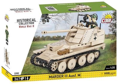 Cobi 2282 - Historical Collection - World War II - Marder III Ausf. M(Sd. Kfz.138)