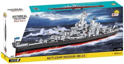 Cobi 4837 - Historical Collection - World war II -US Schlachtschiff USS Missouri