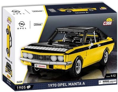 Cobi 24339 - Youngtimer Collection - 1:12 1970 Opel Manta A - Neu