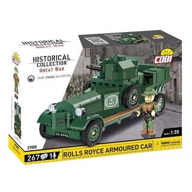 Cobi 2988 - Historical Collection - Great War - Rolls Royce Armoured Car