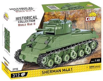 Cobi 2715 - Historical Collection - World War II - 1/48 Sherman M4A1