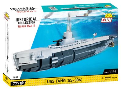 Cobi 4831 - Historical Collection - 1:144 WWII USS Tang (SS-306) - Neu