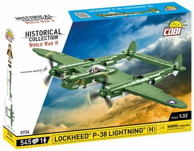 Cobi 5726 - Historical Collection - World War II - Lockheed P-35 Lightning (H)