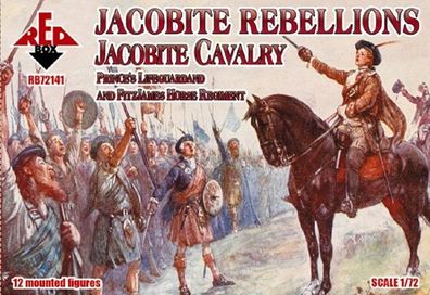 Red Box RB72141 - 1:72 Jacobite Rebellion. Jacobite Cavalry. Prince Lifeguard