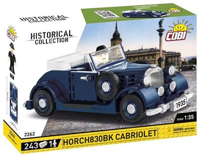 Cobi 2262 - Historical Collection - 1935 Horch 830 Cabriolet - Neu