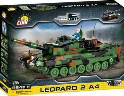 Cobi 2618 - Small Army - Leopard 2A4 - Bundeswehr - Neu