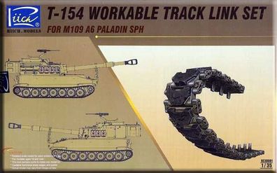 RIICH Workable TRACK FOR M 109 A6 Paladin