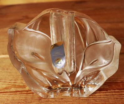 Solifleur Vase von Walther Glas W. Germany 70er Jahre Massiv-Glas #P