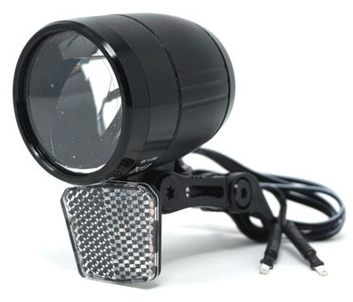 E-Bike LED Scheinwerfer 100 Lux 6 - 48 Volt Beleuchtung Lampe nach StVZO zugelassen