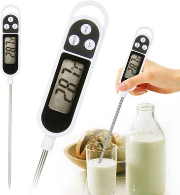 Digitale Echtzeit-Lesen Fleisch Thermometer Küche Kochen Sü?igkeiten
