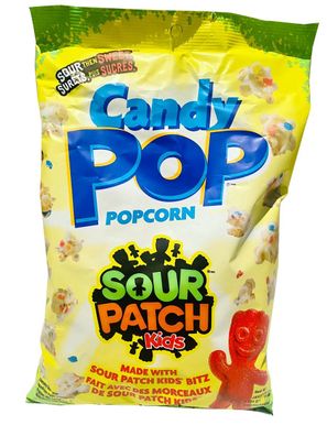 Candy Pop | Sour Patch Popcorn 149g, amerikanische Süßigkeiten, USA