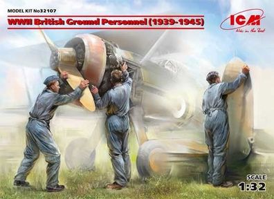 ICM Figurenset ! WWII British Ground Personnel (1939-1945)