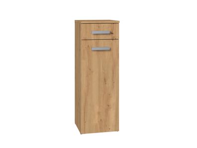 Stilvoller Badezimmerschrank mit Tür und Schublade - modernes Artisan Eiche