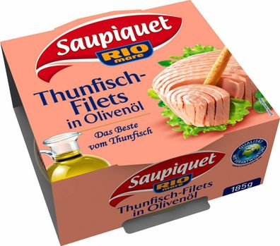 Saupiquet Thunfisch Filets in Olivenöl 185g Dose