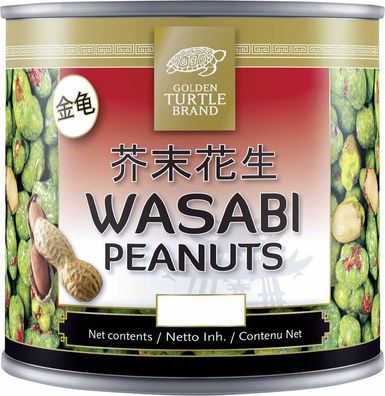 Wasabi Erdnüsse mit knuspriger Wasabihülle 140g