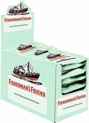 Fishermans Friend Mint Pastillen 24 Beutel grün 24x25g