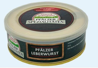 Pfälzer Spezialitäten Leberwurst Vollkonserve 200g Dose
