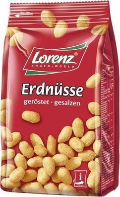 Lorenz Erdnüsse geröstet und gesalzen 200g Beutel