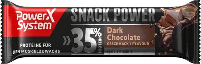 Power System Snack Power Dark Choc Bar 24 x 45g