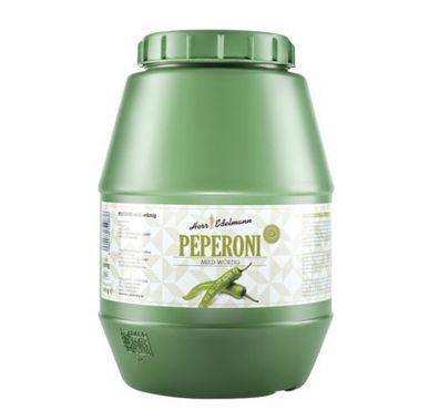 Griechische Peperoni grün mild -würzig 4750 ml Plastikkanister