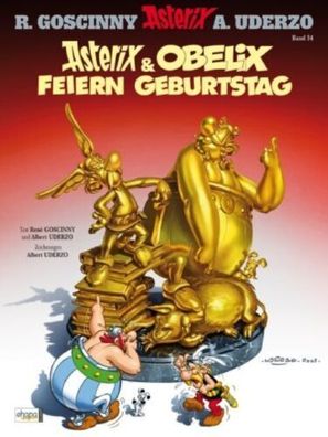 Asterix & Obelix Comic Band 34 Asterix und Obelix feiern Geburtstag Softcover