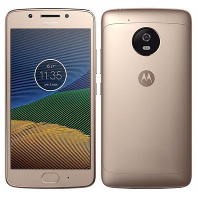 Motorola Moto G5 XT1675 16GB Fine Gold Android Smartphone Neu in OVP