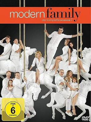 Modern Family - Season #7 (DVD) 4Disc Neuauflage - Fox - (DVD Video / TV-Serie)