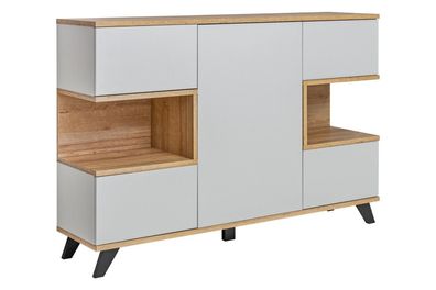 Modern Weiß Kommode Wohnzimmer Neu Luxus Designer Sideboard Möbel Holz