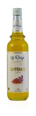 Il Doge Sirup Safran 0,7l alkoholfrei für Cocktail und Kaffee