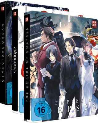 Project Itoh - Gesamtausgabe - Bundle Filme 1-3 - Blu-Ray + DVD - NEU