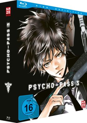 Psycho Pass - Staffel 3 - Vol.1 + Sammelschuber - Limited - Blu-Ray - NEU