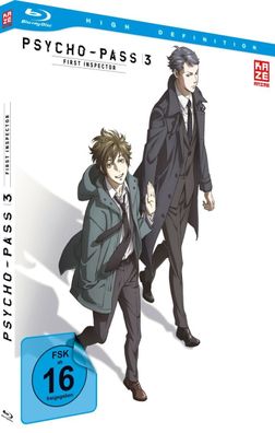 Psycho-Pass 3: First Inspector - The Movie - Limited Edition - Blu-Ray - NEU