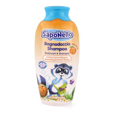 Paglieri SapoNello Duschgel & Shampoo Kids Aprikose 400 ml