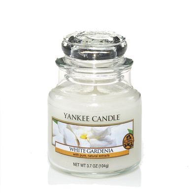 Yankee Candle White Gardenia Duftkerze Kleines Glas 104 g