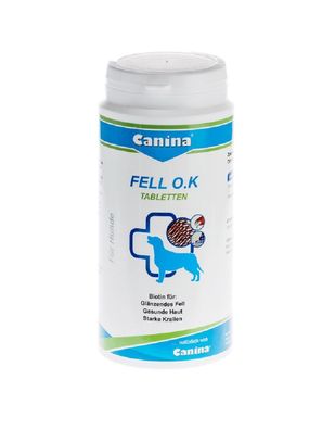 Canina ?Fell O.K. Tabletten - 250 g ? für Hunde
