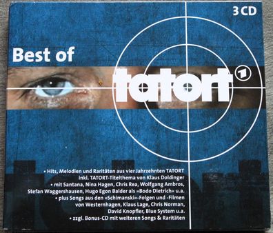 Various - Best Of Tatort (2017) (3xCD) (ICESTORM Music - 80031) (Neu + OVP)