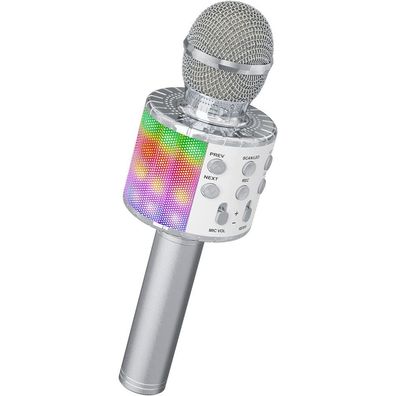 Ankuka Karaoke Microphone Children, Pack of 2 Wireless Magic Sing Bluetooth