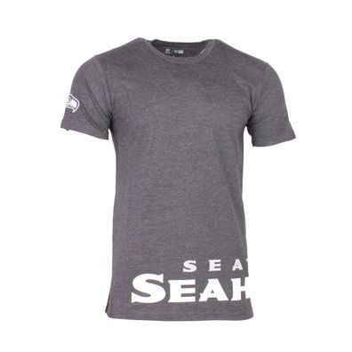 New Era Wrap Around T-Shirt NFL Seattle Seahawks Grau American Football 11859959