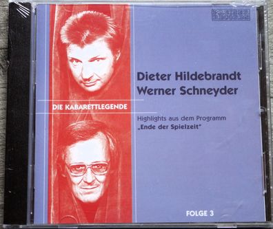 Dieter Hildebrand & Werner Schneyder - Die Kabarettlegende 3 (CD) (Neu + OVP)