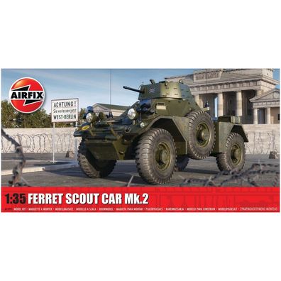 Airfix Ferret Scout Car Mk.2 in 1:35 1501379 Airfix A1379 Bausatz