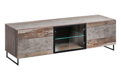 Luxus TV-Ständer Modern Design Einrichtung Wohnzimmer Holz Möbel Neu