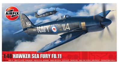 Airfix Hawker Sea Fury FB. II in 1:48 1606105 Airfix A06105A Bausatz