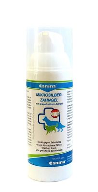 Canina ?Mikrosilber-Zahngel - 50 ml ? für Hunde und Katzen