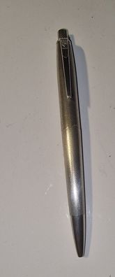 Antik Kugelschreiber klein & kompakt R + W (L) 800er Silber massiv fein ziseliert