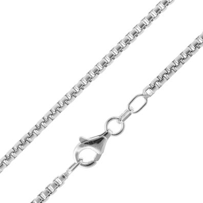 trendor Schmuck Venezianer Halskette 925 Silber Collierkette Breite 2,0 mm 15788