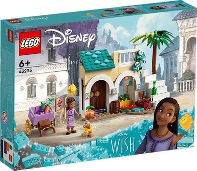 LEGO® 43223 Disney Wish Asha in der Stadt Rosas 154 Teile Bausteine Klemmsteine