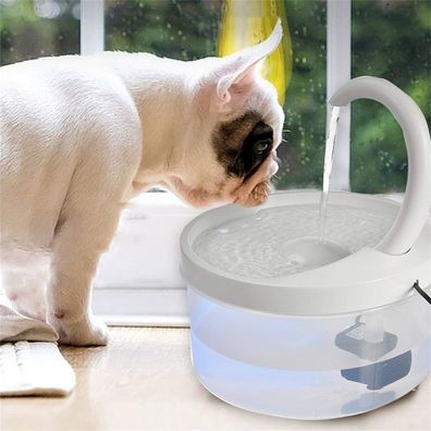 Katzen Trinkbrunnen Mit Filter Automatischer Wasserspender Haustier USB Wasser
