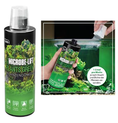 Microbe - Lift 236ml Plants Green - flüssiger Volldünger für Pflanzen