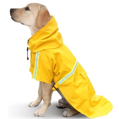 Wasserdichtes Hund Regenmantel, Außenpelz -Haustier Regenmantel, Hunde Regen
